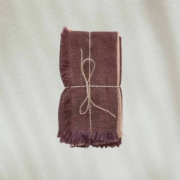 Set of 2 Napkins w/ Ring