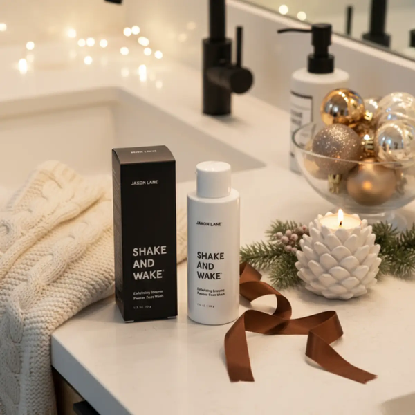Men's Shake & Wake Enzyme Powder Face Wash Gentle Exfoliation