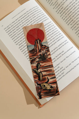 Wood Bookmark - Sunset Range