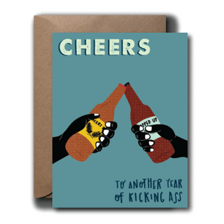 Cheers To Another Year Birthday Greeting Card