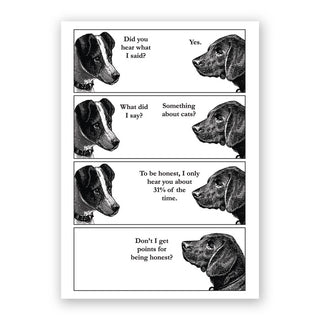 Listening Greeting Card