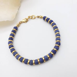 Sumerian Bracelet with Lapis