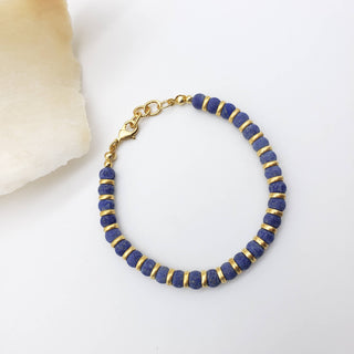 Sumerian Bracelet with Lapis