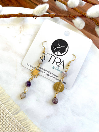 The Mysaria Earring - Mismatch Celestial Dangle Earring