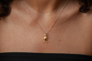 La Petite Danseuse Pendant - Degas Ballet Dancer Necklace