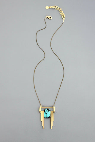 Turquoise Pendant Necklace