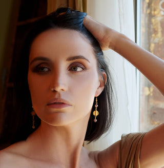 The Mysaria Earring - Mismatch Celestial Dangle Earring