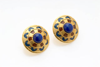 Royal Egyptian Post Earrings