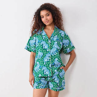 Tiger Queen Short Pajama Set