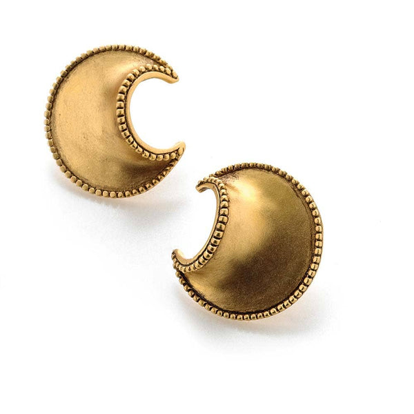 African Crescent Earrings