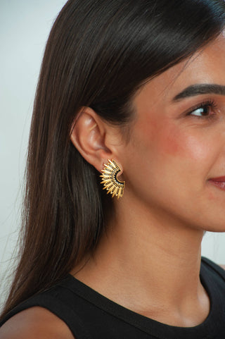 Starburst Fan Earrings