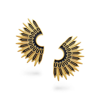Starburst Fan Earrings
