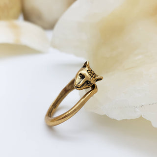 Egyptian Cat Ring - Adjustable - Bastet Goddess