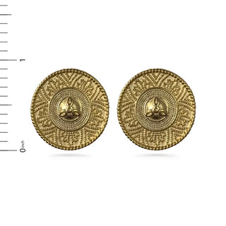 Etruscan Revival Post Earrings