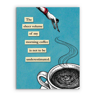 Morning Coffee Greeting Card