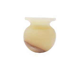 Alabaster Vase Polished - 3.5" - Made in Egypt
