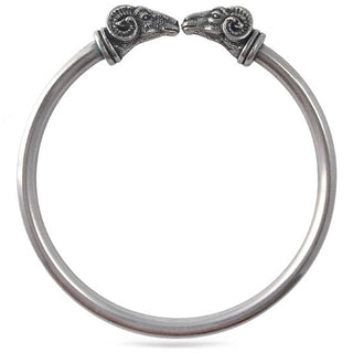 Ram Head Cuff Bracelet - Inspired by Ancient Greece