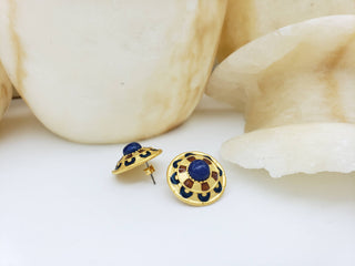 Royal Egyptian Post Earrings