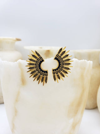 Starburst Fan Earrings