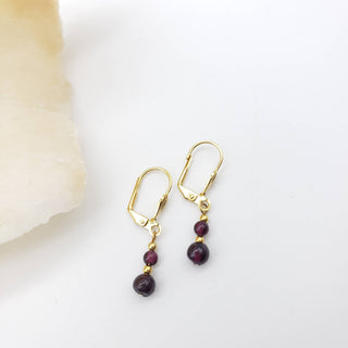 Garnet Gradient Earrings