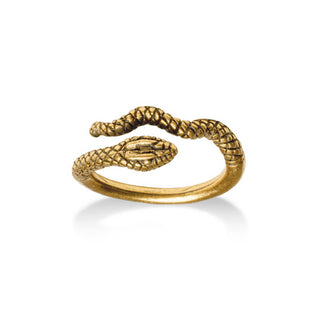 Egyptian Snake Ring - Adjustable
