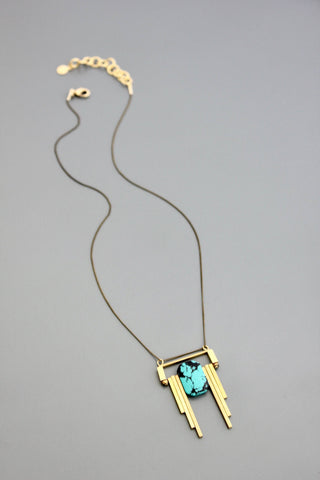 Turquoise Pendant Necklace