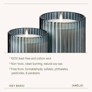 Scented Candle - Hey Baies - 19oz | La Jolie Muse