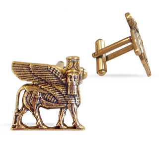 Lamassu Winged Bull Cufflinks