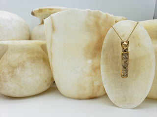 Egyptian Mummy Cat Pendant Necklace - Bastet Goddess