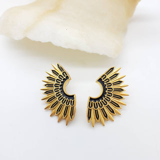 Starburst Fan Earrings