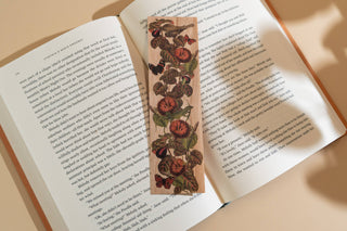 Wood Bookmark -Wild Garden