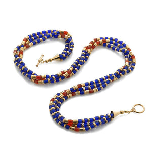 Thebes Triple Strand Necklace - Egyptian Inspired