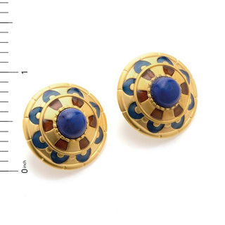 Royal Egyptian Post Earrings