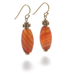 Banded Agate Earrings