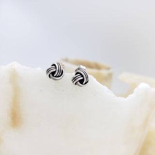 Celtic Knot Earrings - Sterling Silver