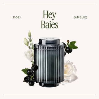 Scented Candle - Hey Baies - 11oz | La Jolie Muse