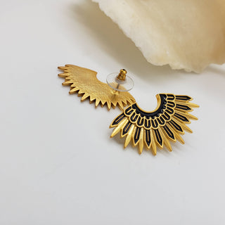 Starburst Fan Earrings