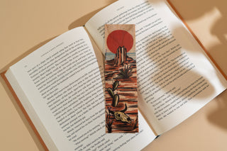 Wood Bookmark - Sunset Range