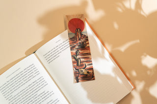 Wood Bookmark - Sunset Range