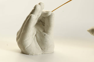 Hand Incense Holder: Gold