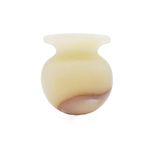 Alabaster Vase Polished - 3.5" - Made in Egypt