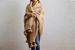 Moroccan Blanket, Camel