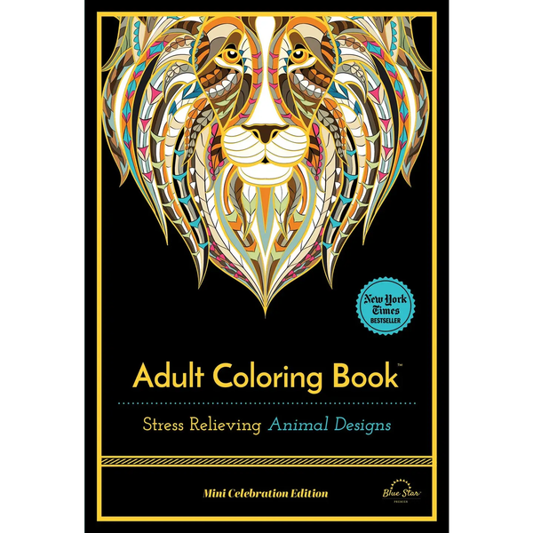 Stress Relieving Designs Adult Coloring Book