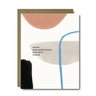 Homie Birthday Card