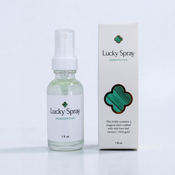 Lucky Spray + a Lottery Ticket