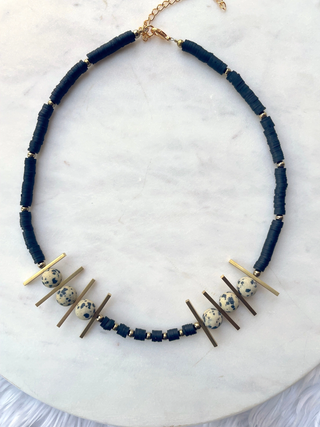 The Oakleigh Necklace, Black
