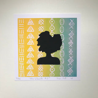 Karmyn Pittman Afro Silhouette #2 8x8