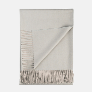 100% Baby Alpaca Throw - London Fog